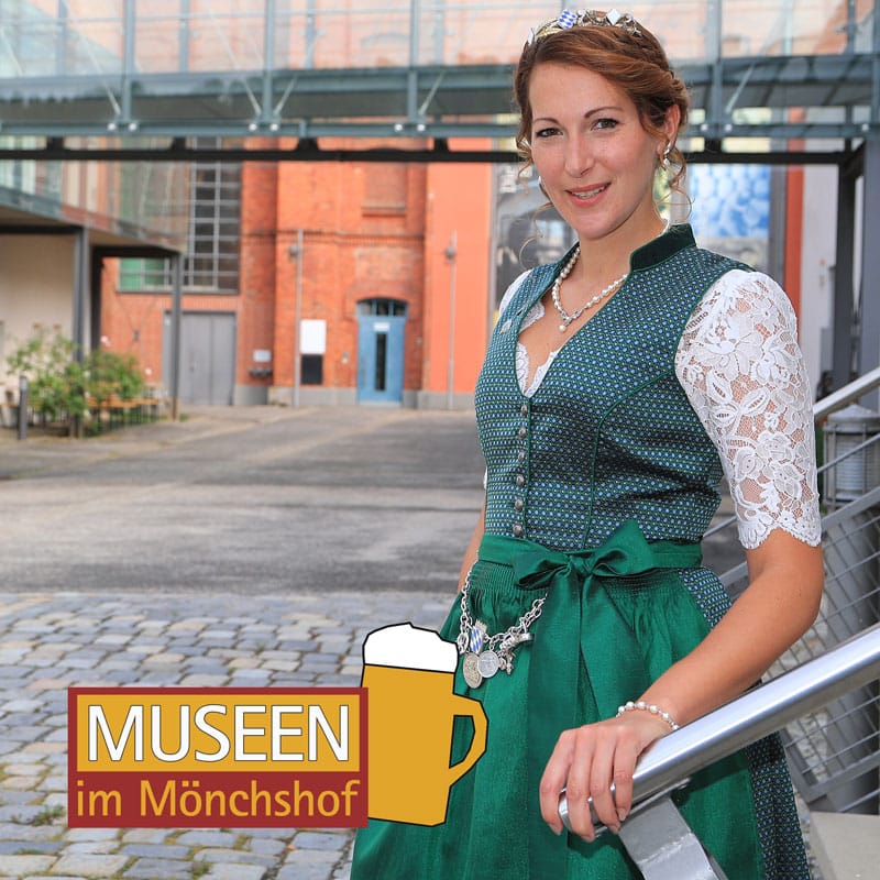 Bayerische Bierkönigin besucht den Kulmbacher Mönchshof