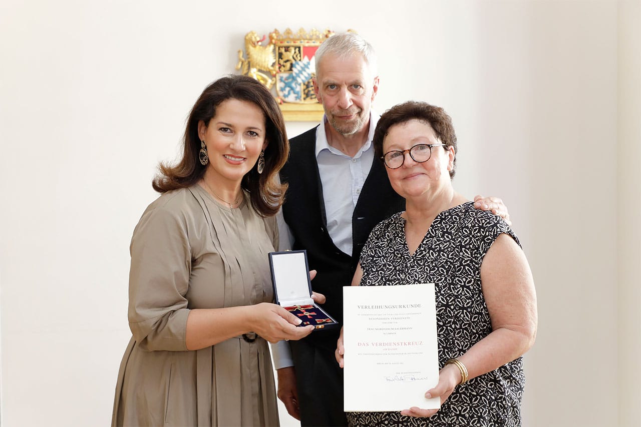 Bundesverdienstkreuz für Sigrid Daum-Sauermann